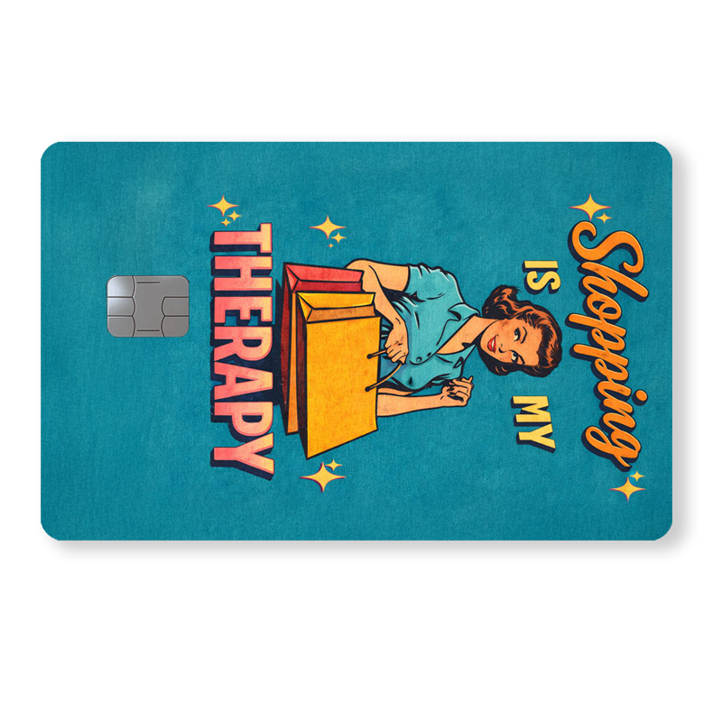 Shopping is my therapy - Retro