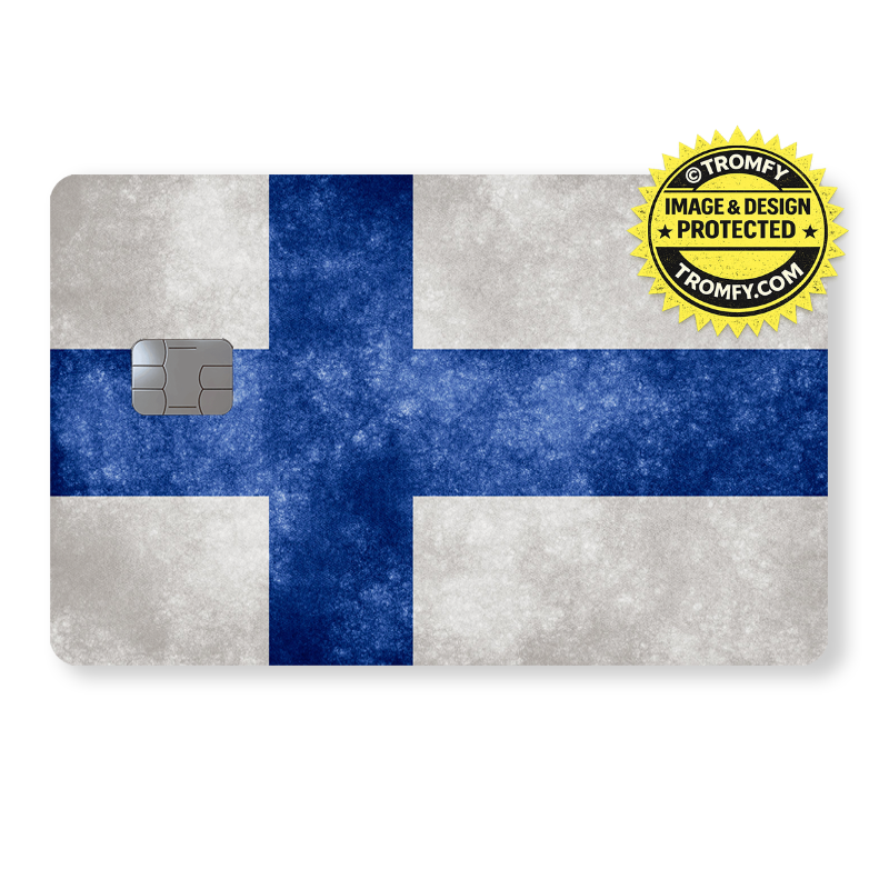 Finland Flag - Retro