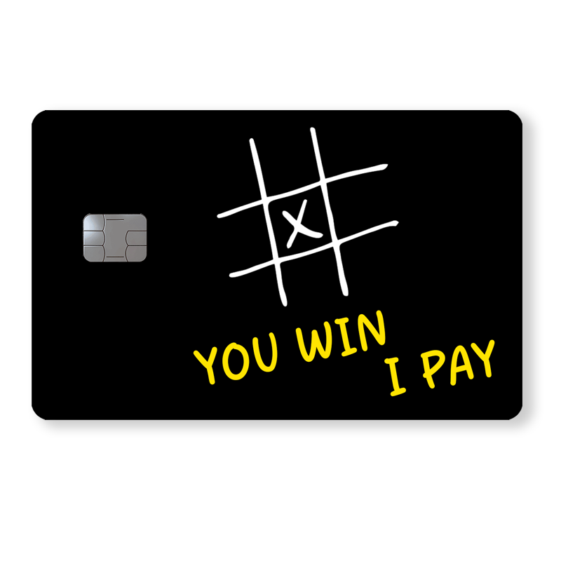 Tre i rad - "You win, I pay"