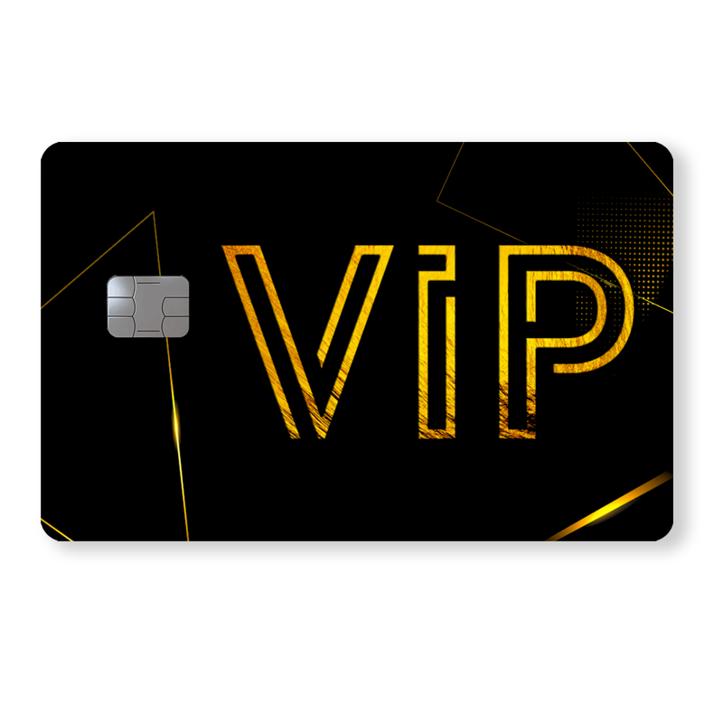 VIP - Svart og gull