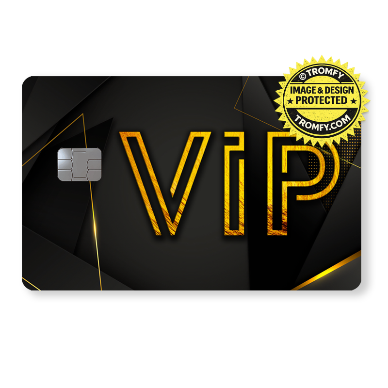 VIP - Svart och guld